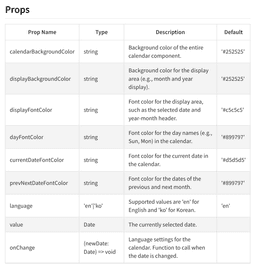 Simple DatePicker Calendar for React thumbnail 4